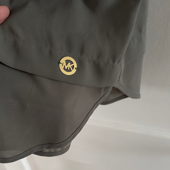 Michael Kors Khaki Layered Tank Top - Picture 4 of 4